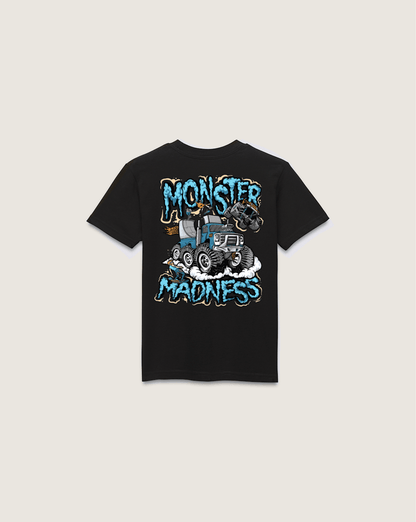 Vans Little Kids Monster Madness T-Shirt in Black
