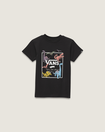 Vans Little Kids Glow Dino T-Shirt in Black