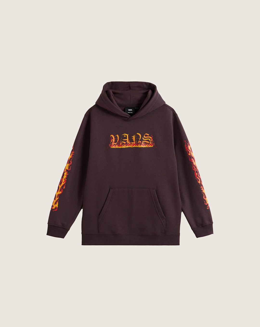 Vans Little Kids Vans Inferno Pullover Hoodie in Dark Port Red