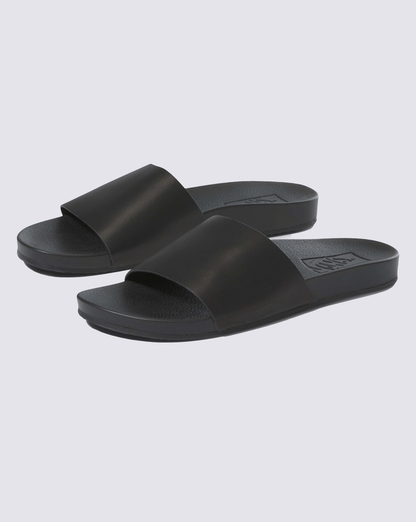 Vans Decon Slide Leather Black Surf Sandals