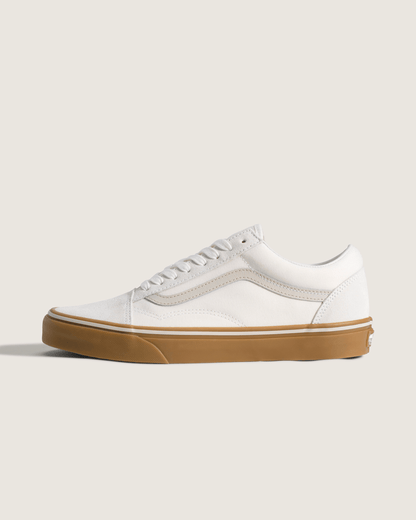 Vans Old Skool Gum Shoe in White