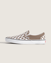Checkerboard Walnut Brown / White